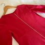 French designer Tara Jarmon coral pink dress - size 40 Image 6