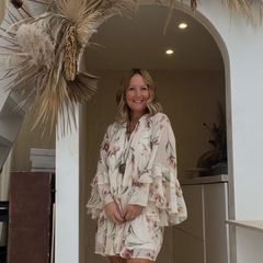 floral mini dress