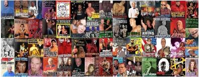 WWE WWF WCW ECW ROH TNA Wrestling Shoot Interview DVDs (All Brand New)