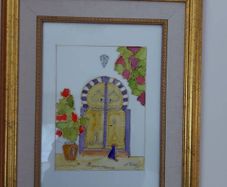 Hand Painted Metals on Ceramic