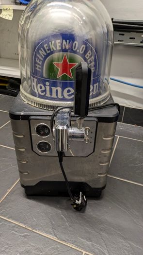 Home bar mini keg unit