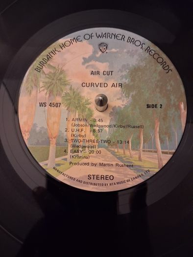 Curved Air - Air Cut - 1973 vinyl LP/ Gatefold