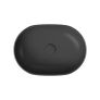 Virgo Wall-Hung Vanity Unit Dark Oak 60cm + Anthracite Basin Image 2