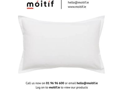 Housewife Pillow Cases - White