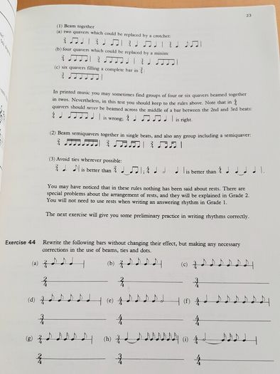 RSM Grade 1 Music Theory Practice