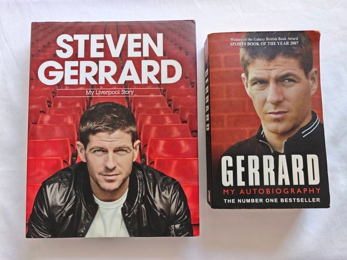 Steven Gerrard Liverpool Books Bundle