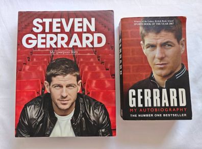Steven Gerrard Liverpool Books Bundle
