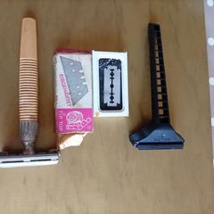 Vintage Gillette Slim Twist Razor & Shaving Bundle