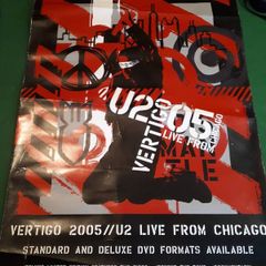 U2 Poster - Vertigo Tour Chicago 2005 DVD Promo