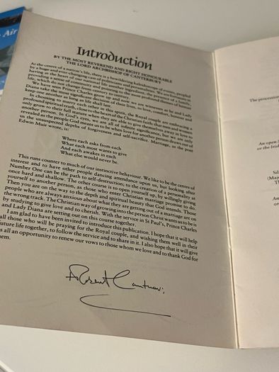 The Royal Wedding 1981 Official Programme