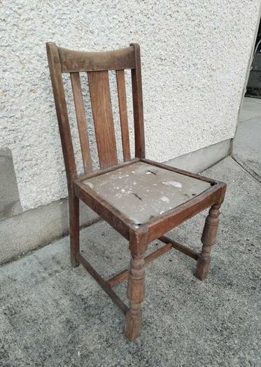 Antique Chair From The 1900's - Vintage Furniture Collectors Restoration Project - Retro Collectable