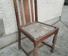 Antique Chair From The 1900's - Vintage Furniture Collectors Restoration Project - Retro Collectable
