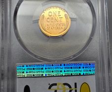 USA 1957 Proof Lincoln 1 Penny Cent PCGS PR65RD