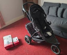 Phil & Teds Dot 3-in-1 Travel System | Alpha Car Seat, Adapters & Storm Cover