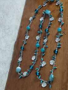 Vintage Art Glass Necklace.