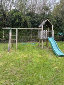 Wooden Swing Set