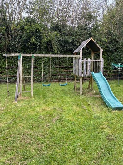 Wooden Swing Set