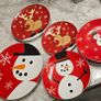 Christmas dishes, place mats & dip/snacks tray Image 2