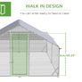 Chicken Coop   4 x 3m (13ft x 10ft)  Chicken run Image 5