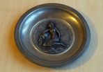 Aquarius Pewter Decorative Plate