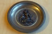 Aquarius Pewter Decorative Plate