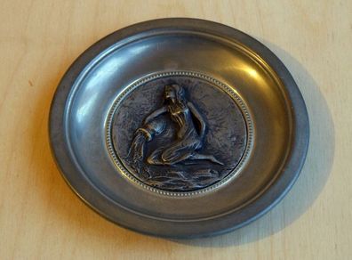 Aquarius Pewter Decorative Plate