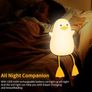 Cute Duck Night Light, Gifts for Women Teen Girls Baby,Night Lights for Kids Bedroom, Cute Christmas Seagull Chick Silicone Nightlights Image 4