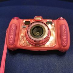Kiddi zoom kids camera pink with games