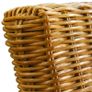 Dining Chairs 4 pcs Brown Natural Rattan Image 4