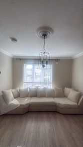 Sofa and footstool