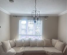 Sofa and footstool