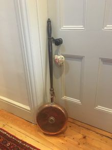 Copper bed warmer