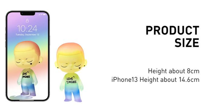 Kubo Love Wins Gay Pride Figure (New)!
