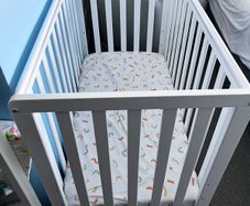 Cot with mattress