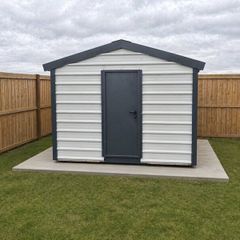 Steel garden shed