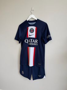Nike Paris Saint-Germain Football Jersey and Shorts