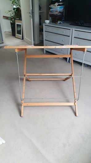 Artists wooden drawing / drafting table with adjustable tilt