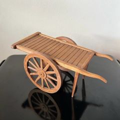 Handmade wooden cart