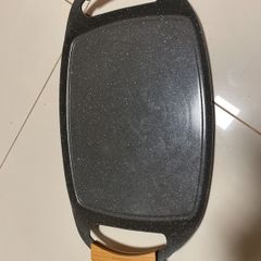 non stick griddle with wooden handles