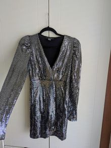 Dress, christmas party, Sequin Party/Cocktail Dresses Bodycon , shiny dress, sequins, party