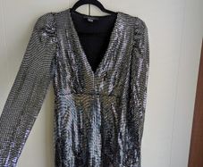 Dress, christmas party, Sequin Party/Cocktail Dresses Bodycon , shiny dress, sequins, party