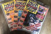 3 x Issues Mean Machines Sega Magazine
