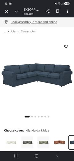 Corner sofa EKTORP