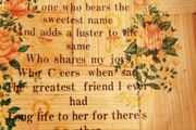 vintage Mother plate
