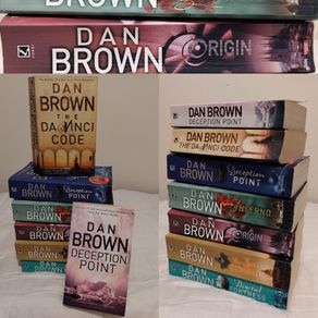 Dan Brown Thriller, mystery books
