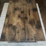 Industrial Style Solid Wood Coffee Table Image 2