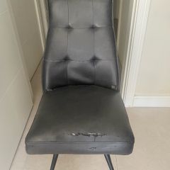 4 Navy Chairs