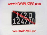 main image for ad German Square Plate Motorcycle Silver