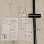 Triton Kian shower Riser Rail Assembly Matte Black Image 2