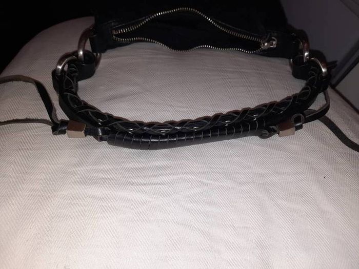 DKNY logo'd Black shoulder bag